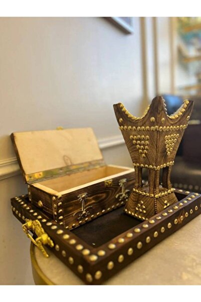 OEMS Wooden Incense Burner Set