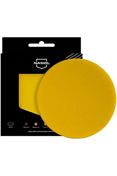 Yıldızan Özel Hava Kanallı Polisaj Pedi Sarı-150 Mm-Yumuşak Polisaj Pasta Cil...