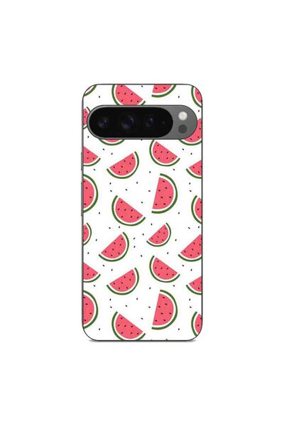 OEM Husa compatibila cu Google Pixel 9 Pro XL Silicon Gel Tpu Model Watermelo...