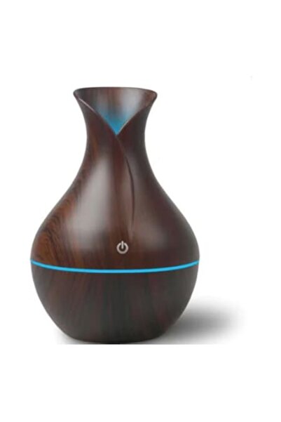 UNİBOX Aromatherapy Humidifier with LED, Ultrasonic, 130 ml, Dark Brown