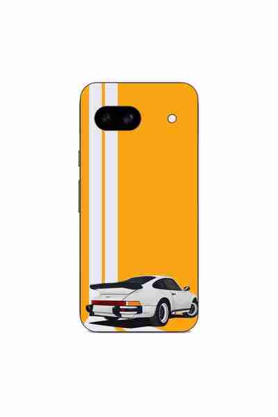 OEM Husa compatibila cu Google Pixel 8A Silicon Gel Tpu Model Porsche 911 Turbo