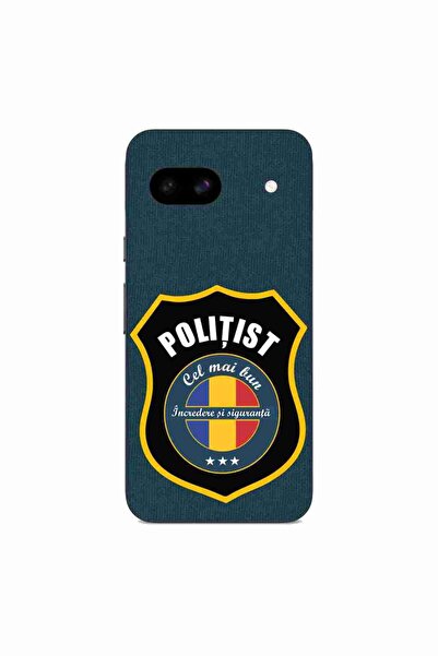 OEM Husa compatibila cu Google Pixel 8A Silicon Gel Tpu Model Politist