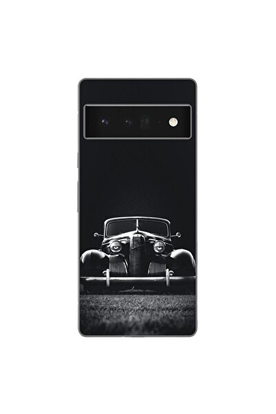 OEM Husa compatibila cu Google Pixel 6 Pro Silicon Gel Tpu Model Old Car