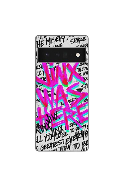 OEM Husa compatibila cu Google Pixel 6 Pro Silicon Gel Tpu Model Jinx Was Here