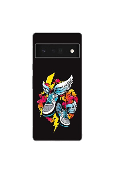 OEM Husa compatibila cu Google Pixel 6 Pro Silicon Gel Tpu Model Fashion Snea...