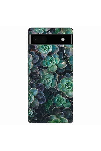 OEM Husa compatibila cu Google Pixel 6A Silicon Gel Tpu Model Flori de Stanca