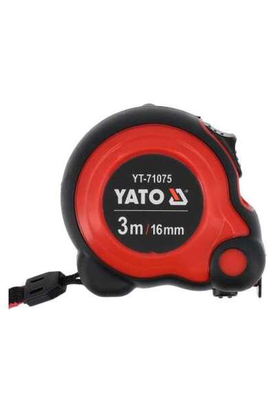 yato Μετροταινία 3 μέτρων x 16 χιλιοστών