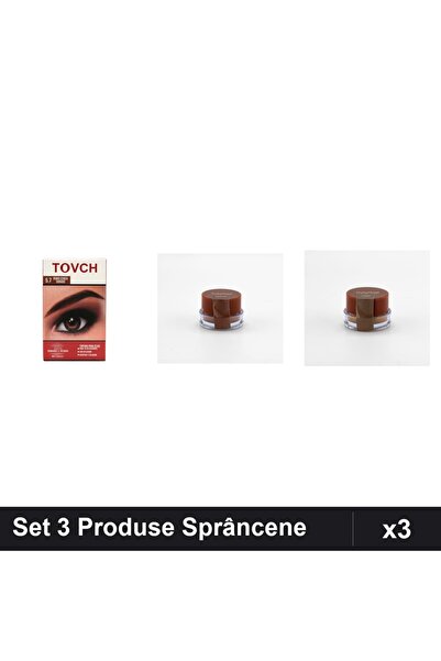Ruby Rose Set of 3 Eyebrow Products - Dye 5.7 + 2 Gels Medium/Light