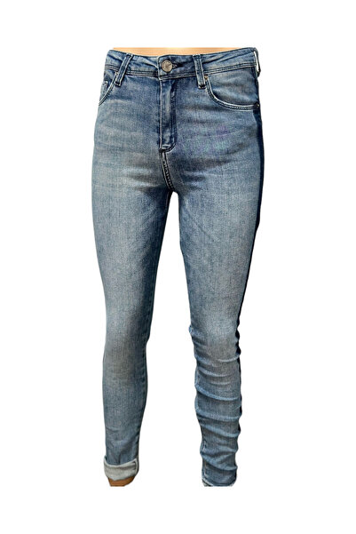 OEM Pantaloni dama denim cu vipusca - Replus