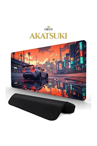 Touge / Akatsuki Edition | 90x40cm Gaming Mousepad - (3mm Kalınlık)