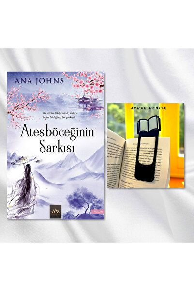Arkadya Yayınları ATEŞBÖCEĞİNİN ŞARKISI / KİTAP FİGÜRLÜ KİTAP AYRACI HEDİYE