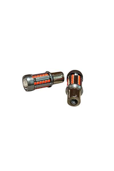 OEM Becuri LED Stop Roșii 39SMD 1157 cu Lupă 9-36V- Set 2 buc