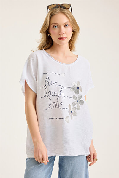 HomeStore Live Laugh Love Bluz