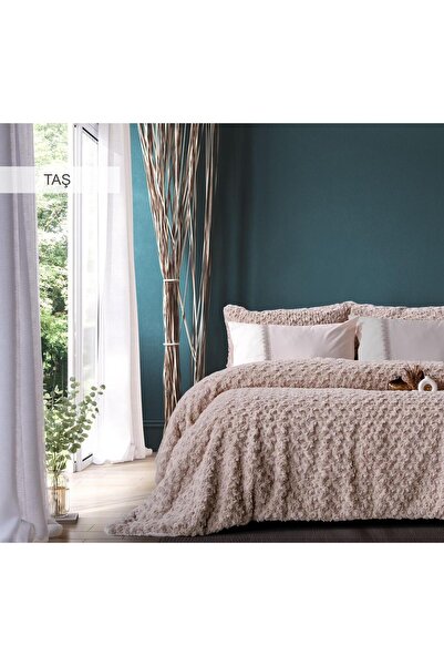 İyi Geceler İstanbul 100% Cotton Edna Fur Bedding Cover Set 6 Pieces