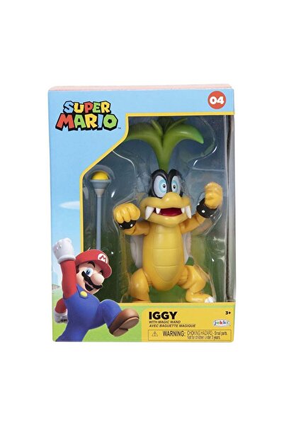 scntoys Nintendo Süper Mario Figürü Iggy Koopa 10 cm 13249 Süper Mario IGGY F...
