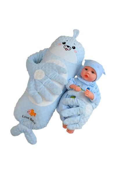 Funny Party Shop Multifunctional baby pillow, for a peaceful sleep, anti-coli...