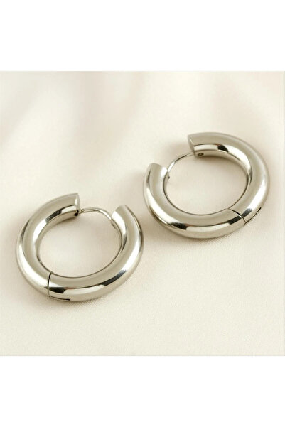 Marsilyan Ring Luxury Steel Earring 2 cm Elk-Bjtieg