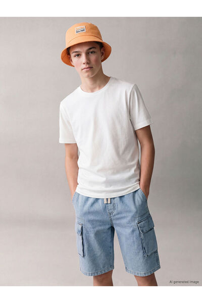 LC Waikiki Esvab • Modern & Distinctive Zero Roba Collar Short Sleeve Boys' T...