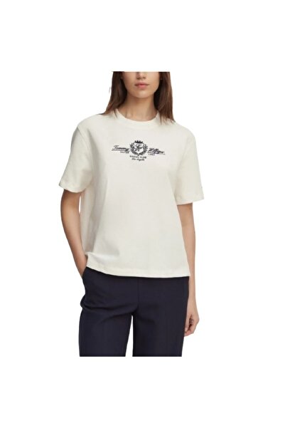 Tommy Hilfiger Tricou VARSITY CREST MDRN C-NK SS TEE