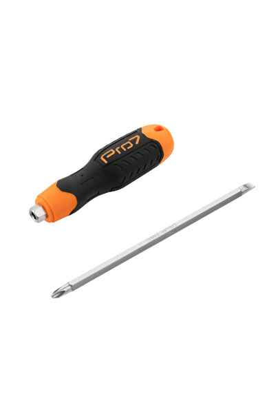 Lawazim Pro7 6inch Reversible Screwdriver Dual Magnetic Phillips & Flat Head ...