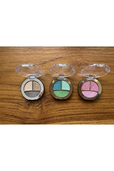 Kiss Cosmetics Kiss 3-Pack Eyeshadow No:1