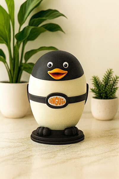 Empressco NETAKS Binguin 4,5 Litre Penguen Şekilli Çöp Kovası – Çocuk Odası D...