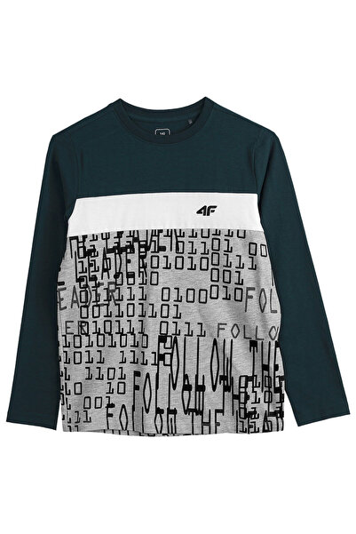4F Tricou cu mânecă lungă pentru copii 128