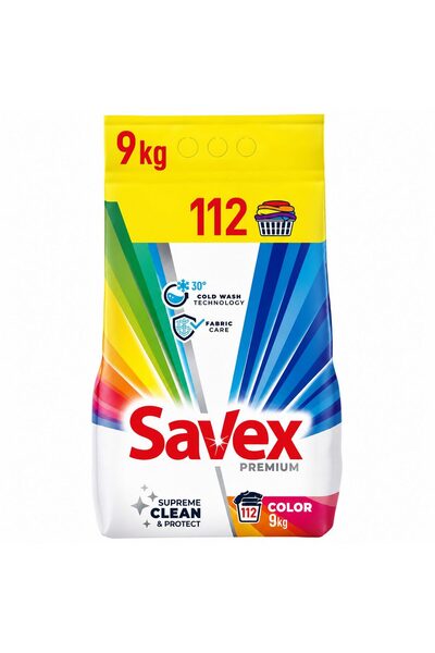 Vader Detergent Automat pentru Rufe, SAVEX, 2 in 1 Color, 9 kg,