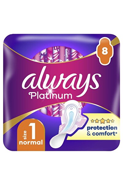 Vader Absorbante, Always, 8 buc Platinum Ultra Normal plus,
