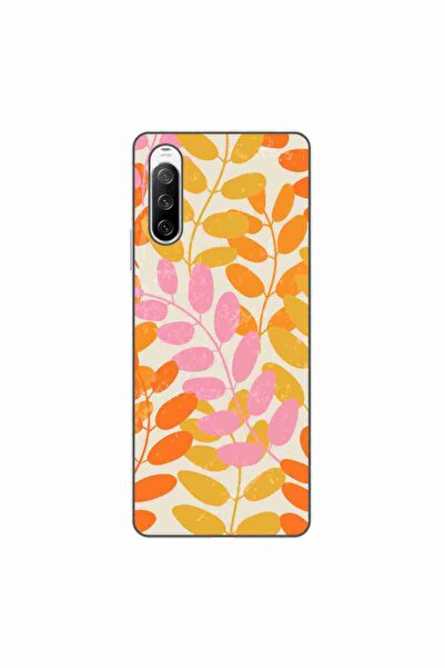 OEM Husa compatibila cu Sony Xperia 10 III Silicon Gel Tpu Model Summer Leaves