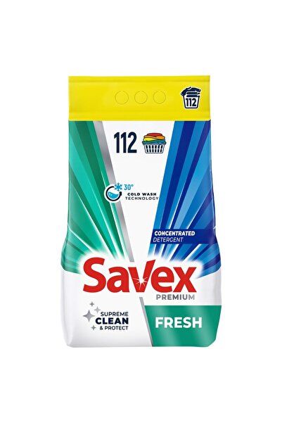 Vader Detergent pentru Rufe Automat, Savex, 9 kg Fresh 112 spalari,