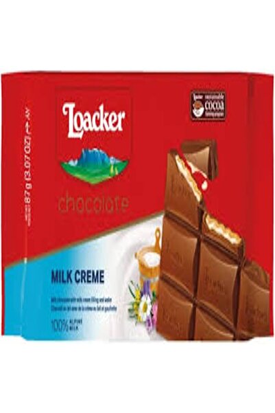 Loacker Chocolate Bar Milk 12 x 87g