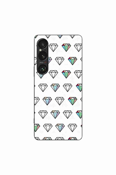 OEM Husa compatibila cu Sony Xperia 1 VI Silicon Gel Tpu Model Diamonds Patte...