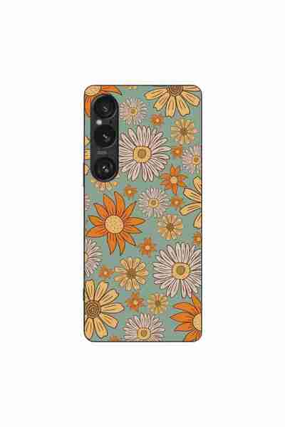 OEM Husa compatibila cu Sony Xperia 1 VI Silicon Gel Tpu Model Vintage Meadow