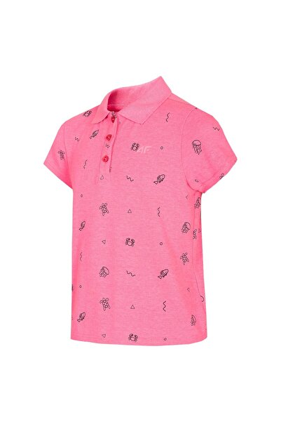 4F Tricou polo cu mânecă scurtă pentru copii 140