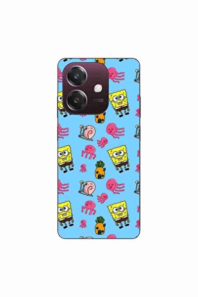 OEM Case compatible with Oppo A40 Silicone Gel Tpu Model Spongebob Pattern