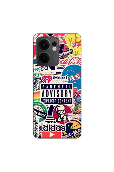 OEM Husa compatibila cu Oppo Reno13 F Silicon Gel Tpu Model Pop Art Brands