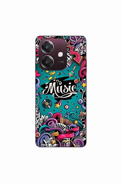 OEM Husa compatibila cu Oppo A40 Silicon Gel Tpu Model Pop Art Music