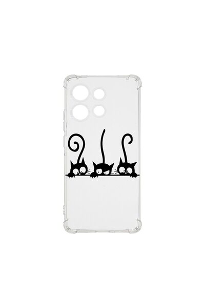 bestcase Husa pentru Motorola Edge 50 Neo, BestCase¬Æ Anti Shock 1.5MM, Cats,...