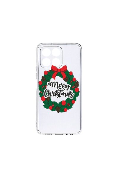 bestcase Husa BestCase¬Æ Clear Silicon, Compatibila Cu Honor X6, Merry Xmas, ...