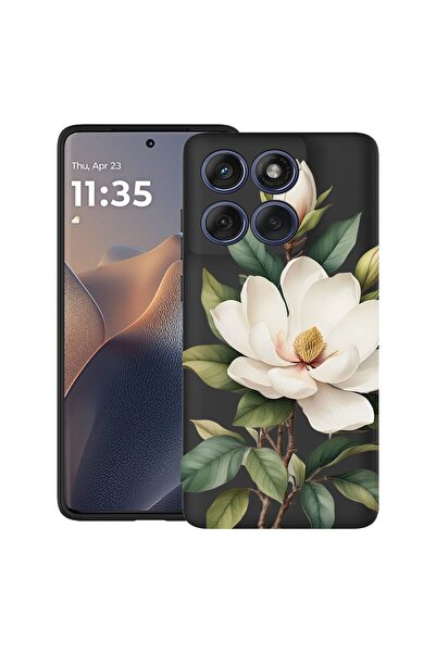 bestcase ¬Æ Husa TPU Ultra Slim Compatibila cu Motorola Moto G86 Power, Flora...