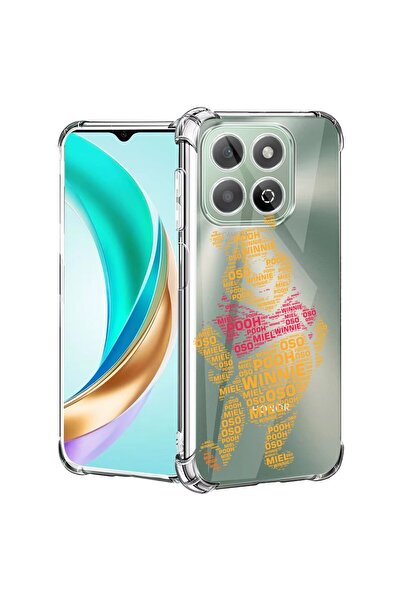 bestcase Husă pentru Honor 400 Smart / X7d cu design Calligraphy Pooh, Antișo...