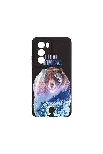 bestcase Θήκη Σιλικόνης Premium, Συμβατή με OPPO Reno12, Αγαπώ τη Ρουμανία, Λ...