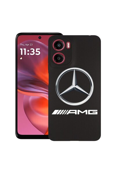 bestcase ¬Æ Husa pentru Motorola Moto G05, Mercedes-Benz AMG, Slim Silicon 0....