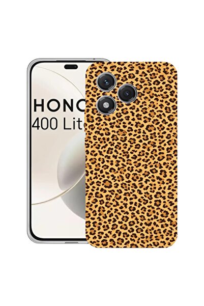 bestcase Husa pentru Honor 400 Lite 5G, BestCase¬Æ Clear Silicon 2MM, Leopard...
