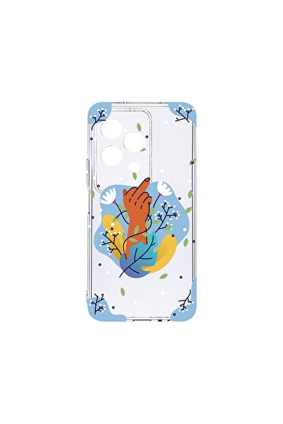 bestcase Διαφανής Θήκη Σιλικόνης 2MM, Συμβατή με Honor 200 Lite, Flowers FCK,...