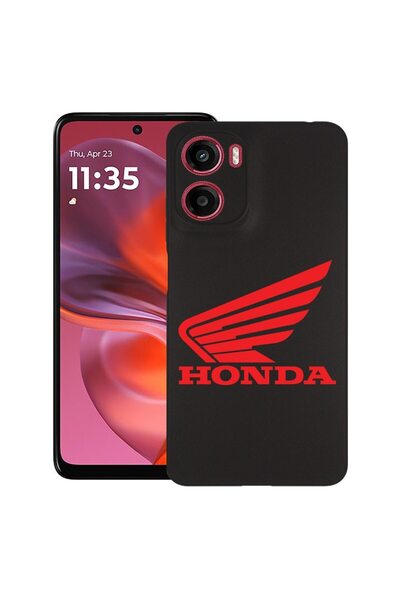 bestcase ¬Æ Husa pentru Motorola Moto G05, Honda, Slim Silicon 0.8MM, Antisoc...