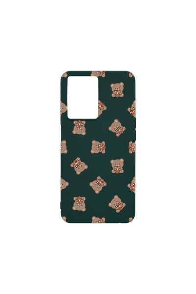 bestcase Тънък силиконов калъф 0.8ММ, съвместим с OPPO A57s, с десен на плюше...