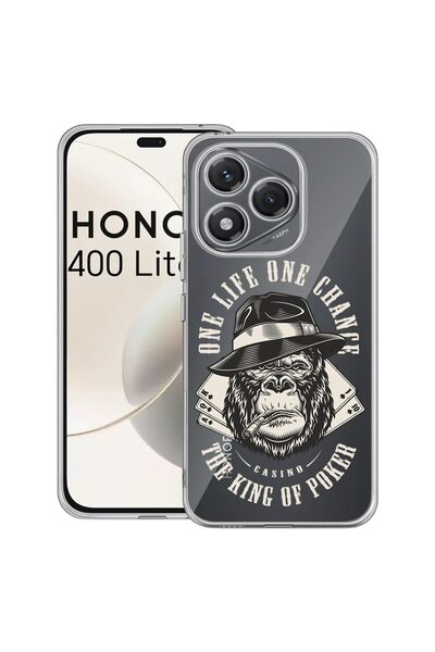 bestcase Husa pentru Honor 400 Lite 5G, BestCase¬Æ Clear Silicon 2MM, King Ma...