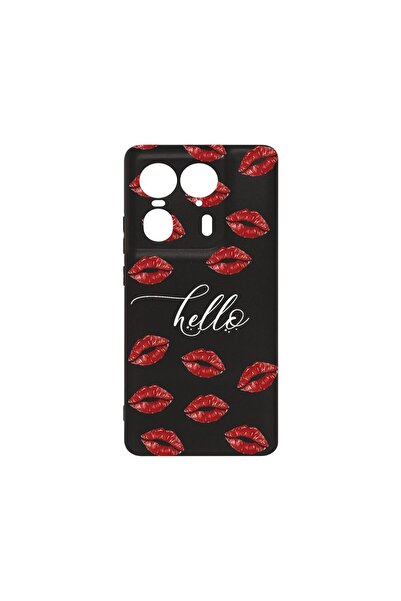 bestcase Λεπτή Θήκη Σιλικόνης 0.8MM, Συμβατή με Motorola Edge 50 Ultra, Hello...